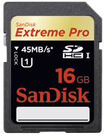 Xmas gift guide - SanDisk Extreme Pro SDHC