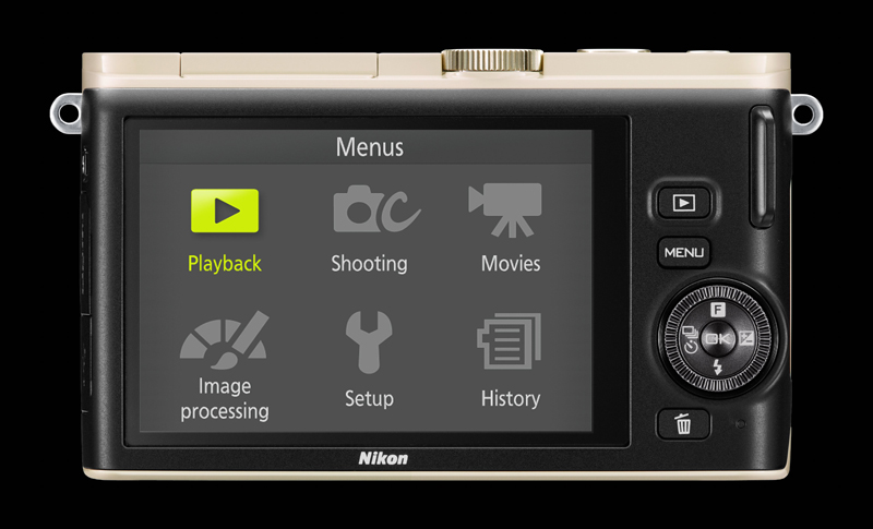 Nikon 1 J3 Screen