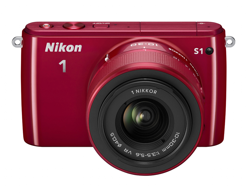 Nikon 1 S1 front top