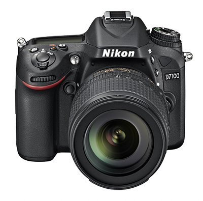 Nikon D7100 front view