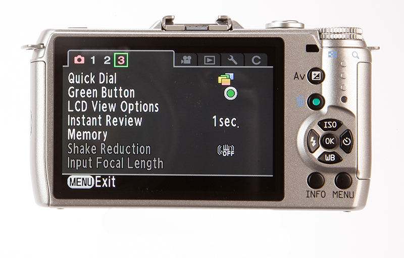 Pentax Q10 LCD screen