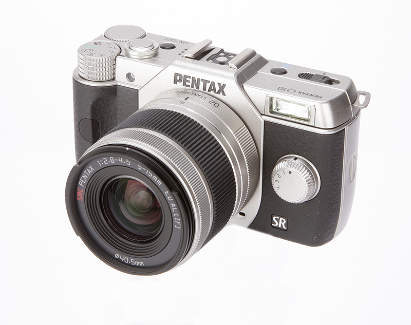 Amazon Com  Pentax Q10 12 4mp With 02 Zoom Lens Kit Silver