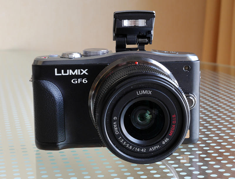 Panasonic Lumix GF6 front view
