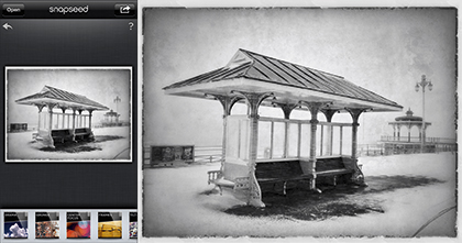 Snapseed screengrab