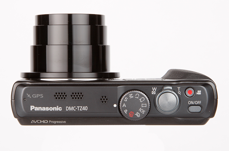 Panasonic TZ40 top down