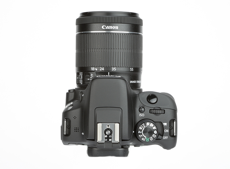Canon EOS 100D top plate