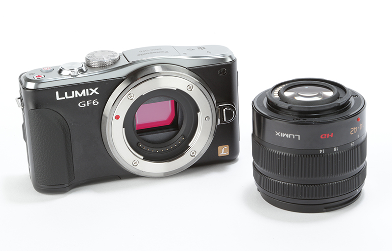 Panasonic Lumix GF6 sensor