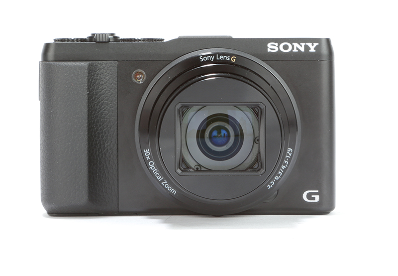 Sony HX50 front view