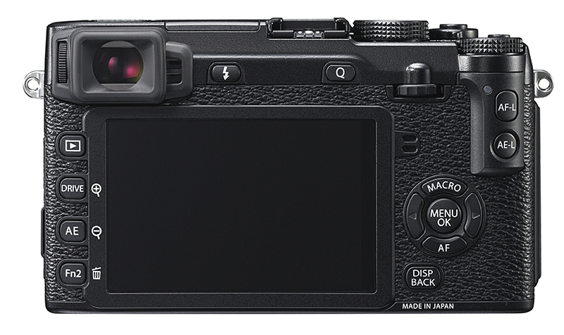 Fujifilm X-E2 rear