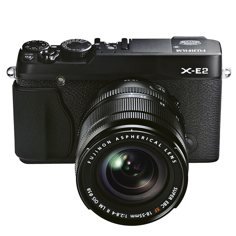 Fujifilm X-E2 front top