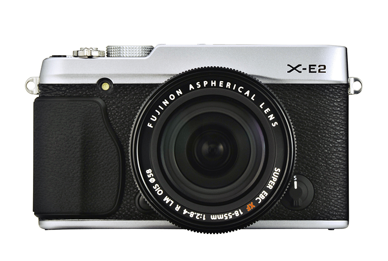 Fujifilm X-E2 front silver