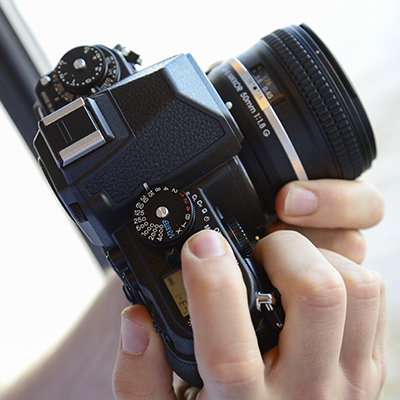 Nikon Df hands on angled