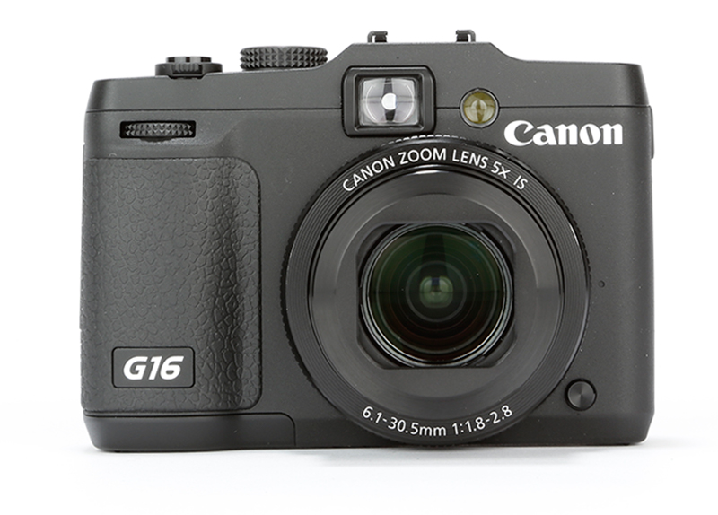 Canon G16 front view