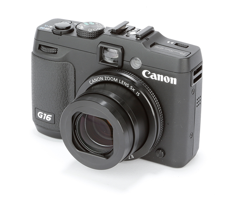 Canon G16 front angled