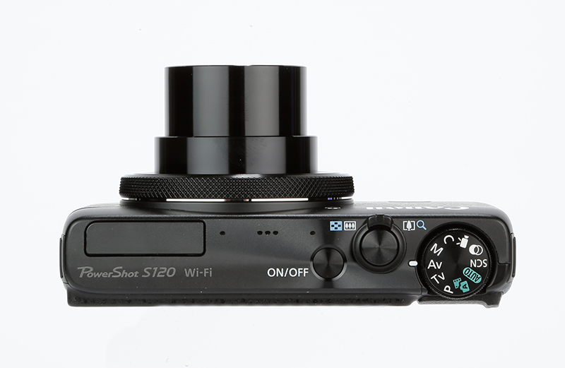 Canon PowerShot S120 top down