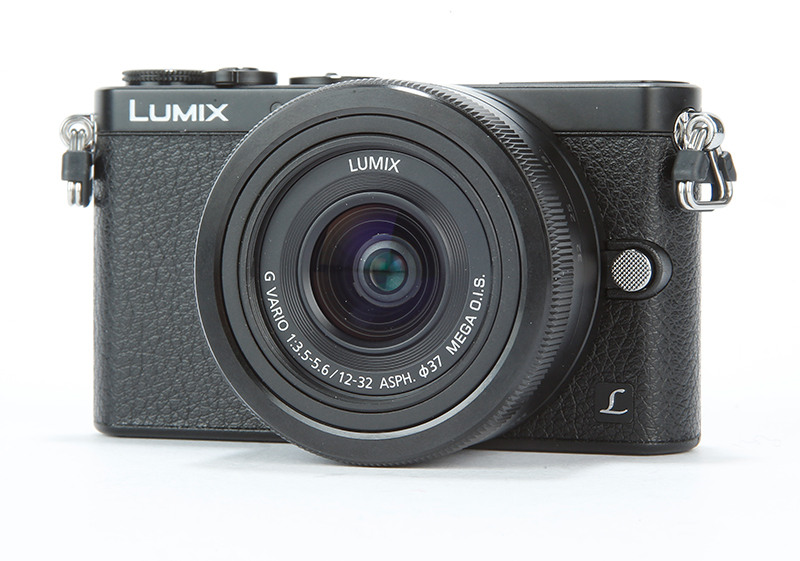 Panasonic Lumix GM1 front view angled