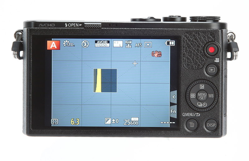 Panasonic Lumix GM1 rear view