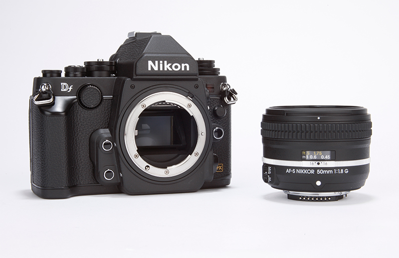 Nikon Df with lens