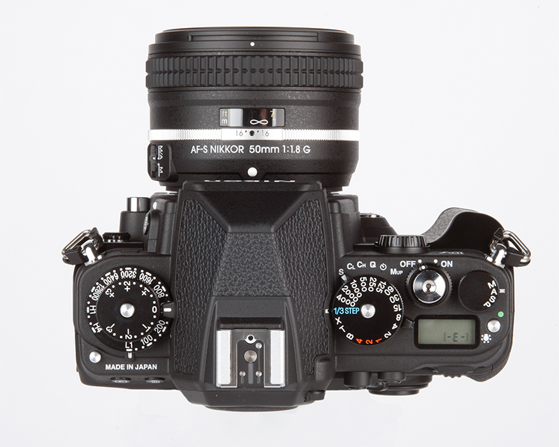 Nikon Df top panel