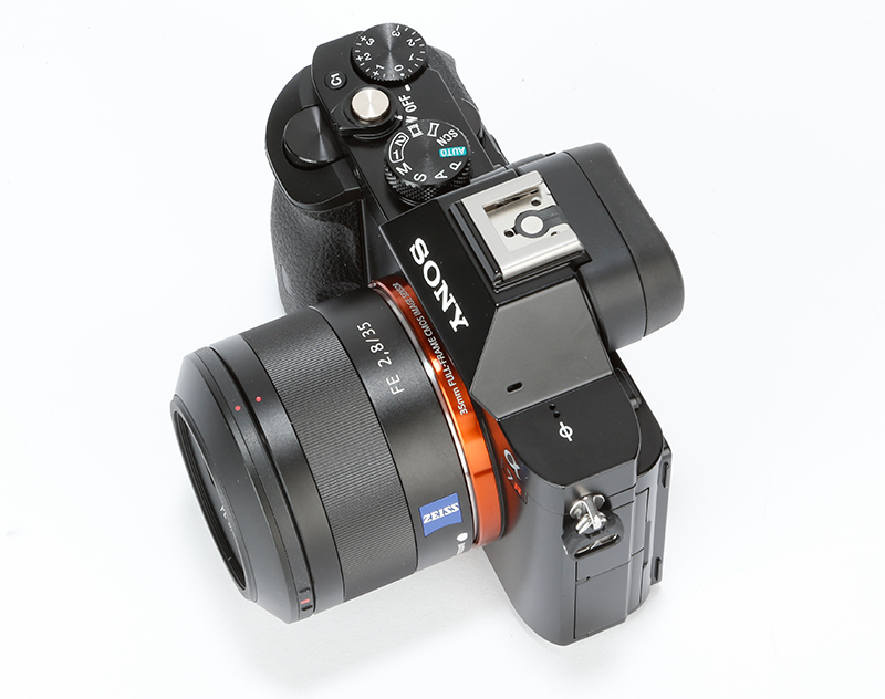 Sony A7R angled