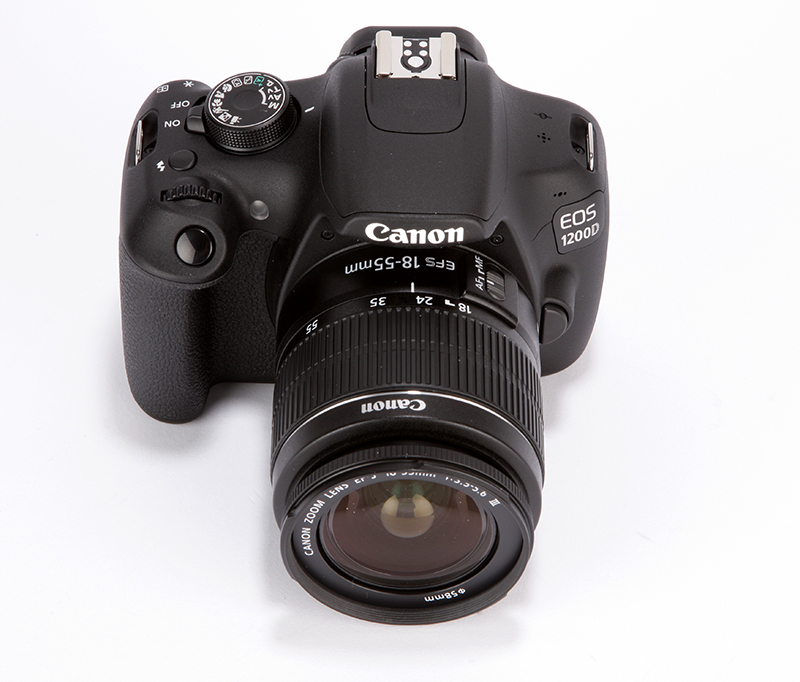 Canon EOS 1200D top down