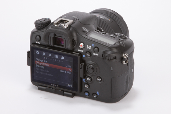 Sony A77 II rear