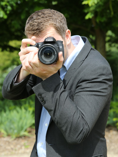 Richard Sibley with the Canon EOS 70D