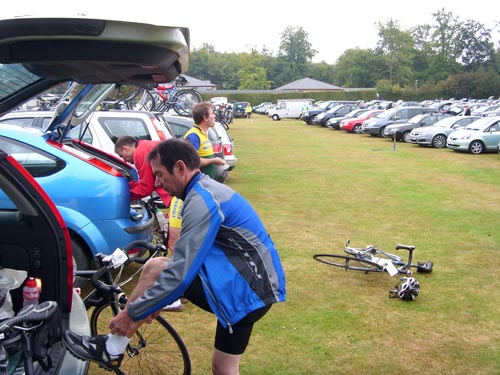Car park Circuit of Kent 2009