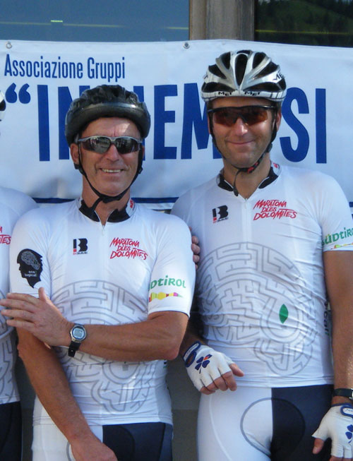 Peter and Paul Sutton, Maratona dles Dolomites 2010