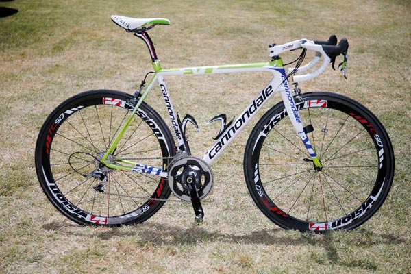 Photo: Cannondale Pro Cycling's SuperSix Evo High-Mod.