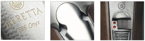 Beretta Onyx shotgun details.