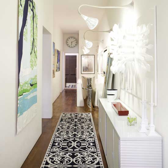 How to decorate a hallway