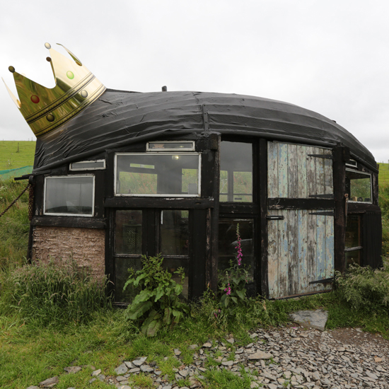 Upturned boat wins shed of the year